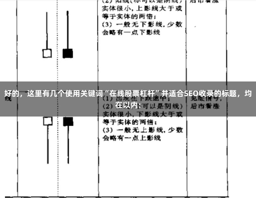 好的，这里有几个使用关键词“在线股票杠杆”并适合SEO收录的标题，均在以内：